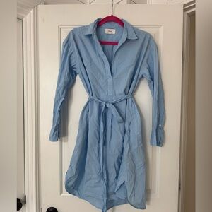 Xirena Blue Cotton Cover Up